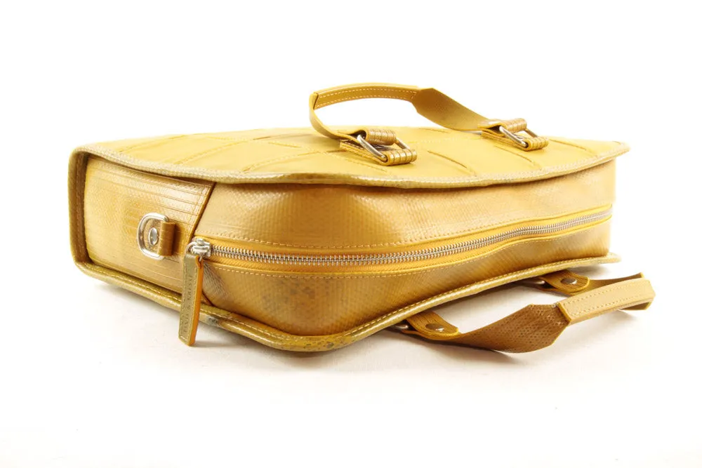 Leather Compact Briefcase