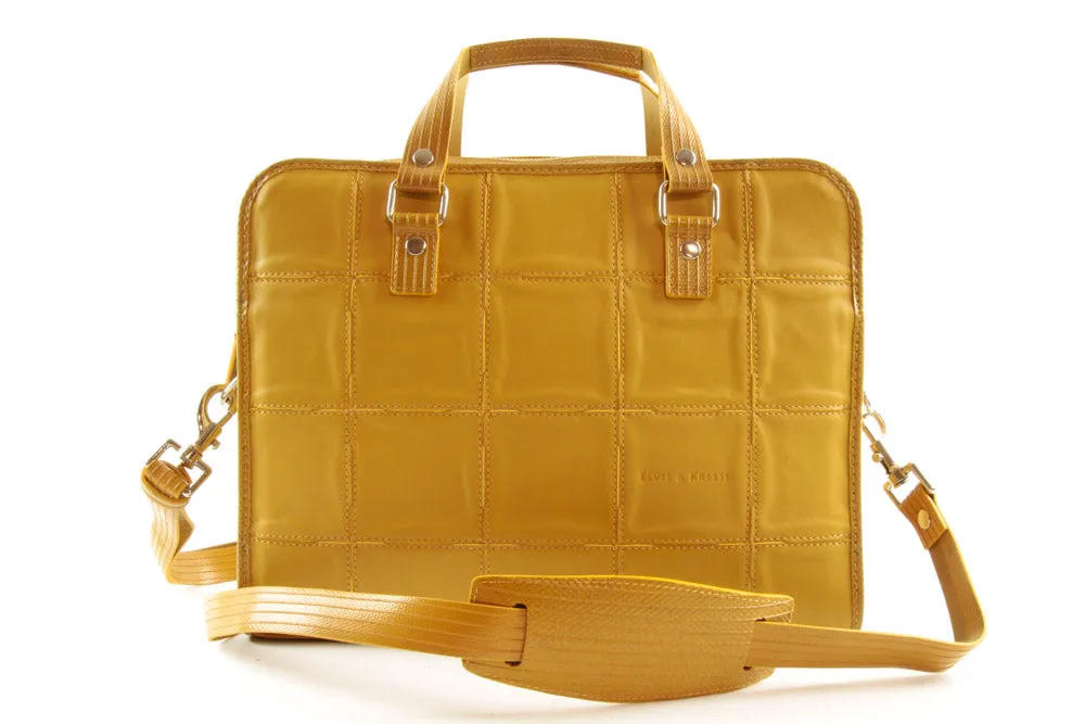 Leather Compact Briefcase