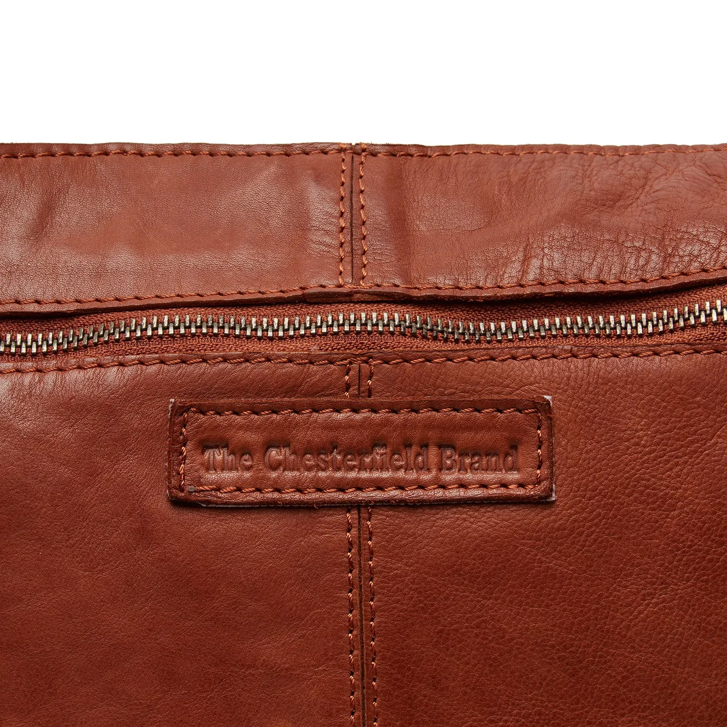 Leather Shoulder Bag Cognac Bolivia