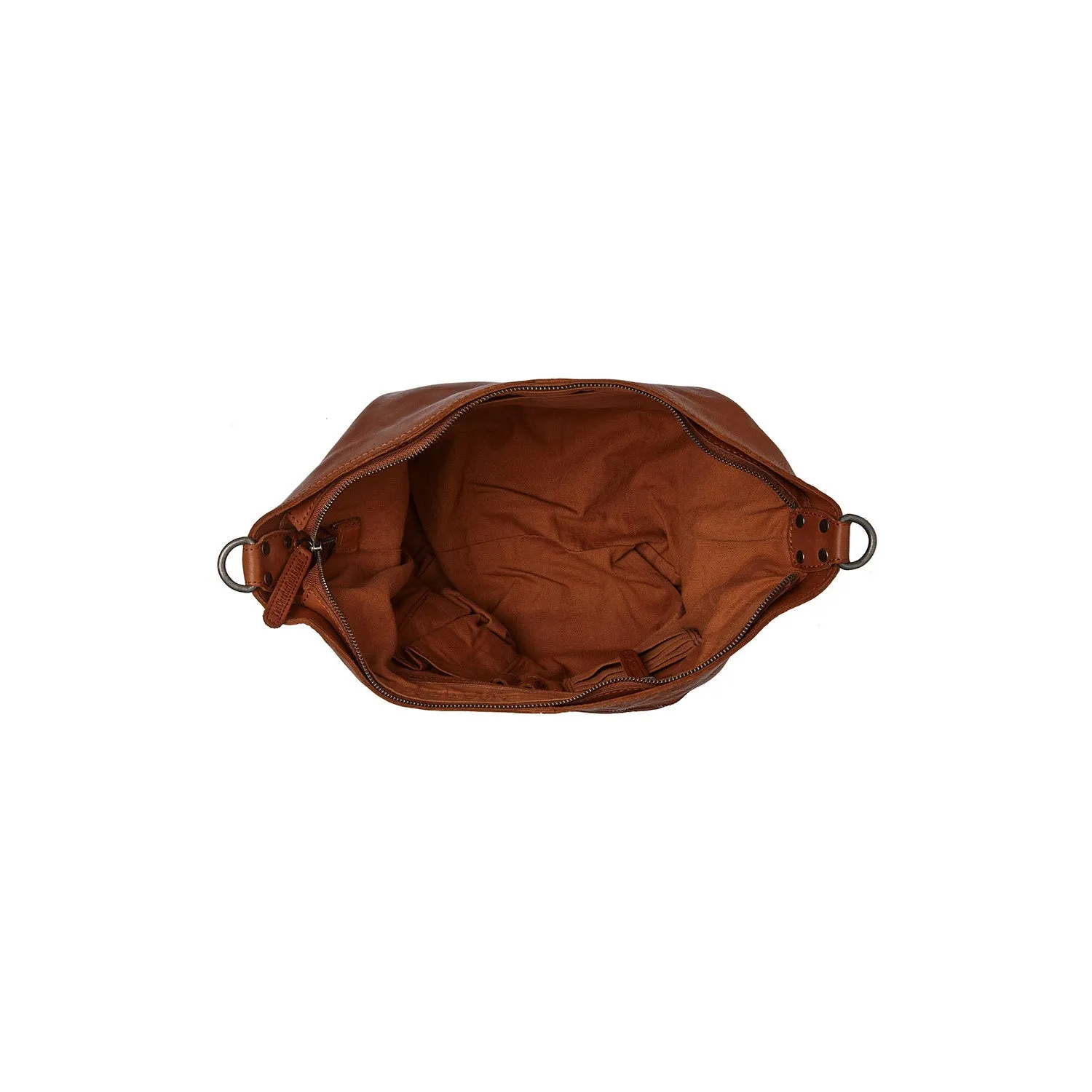 Leather Shoulder Bag Cognac Bolivia