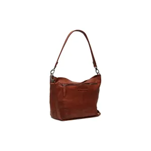 Leather Shoulder Bag Cognac Bolivia