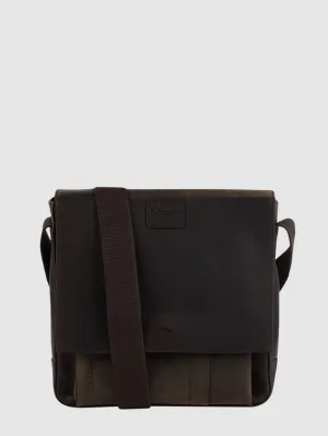 Leather shoulder bag model "Jeremy" Strellson, dark brown