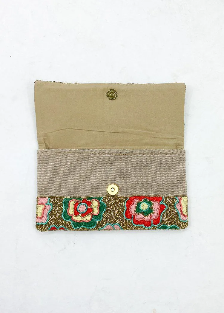 Lewa Beaded Clutch