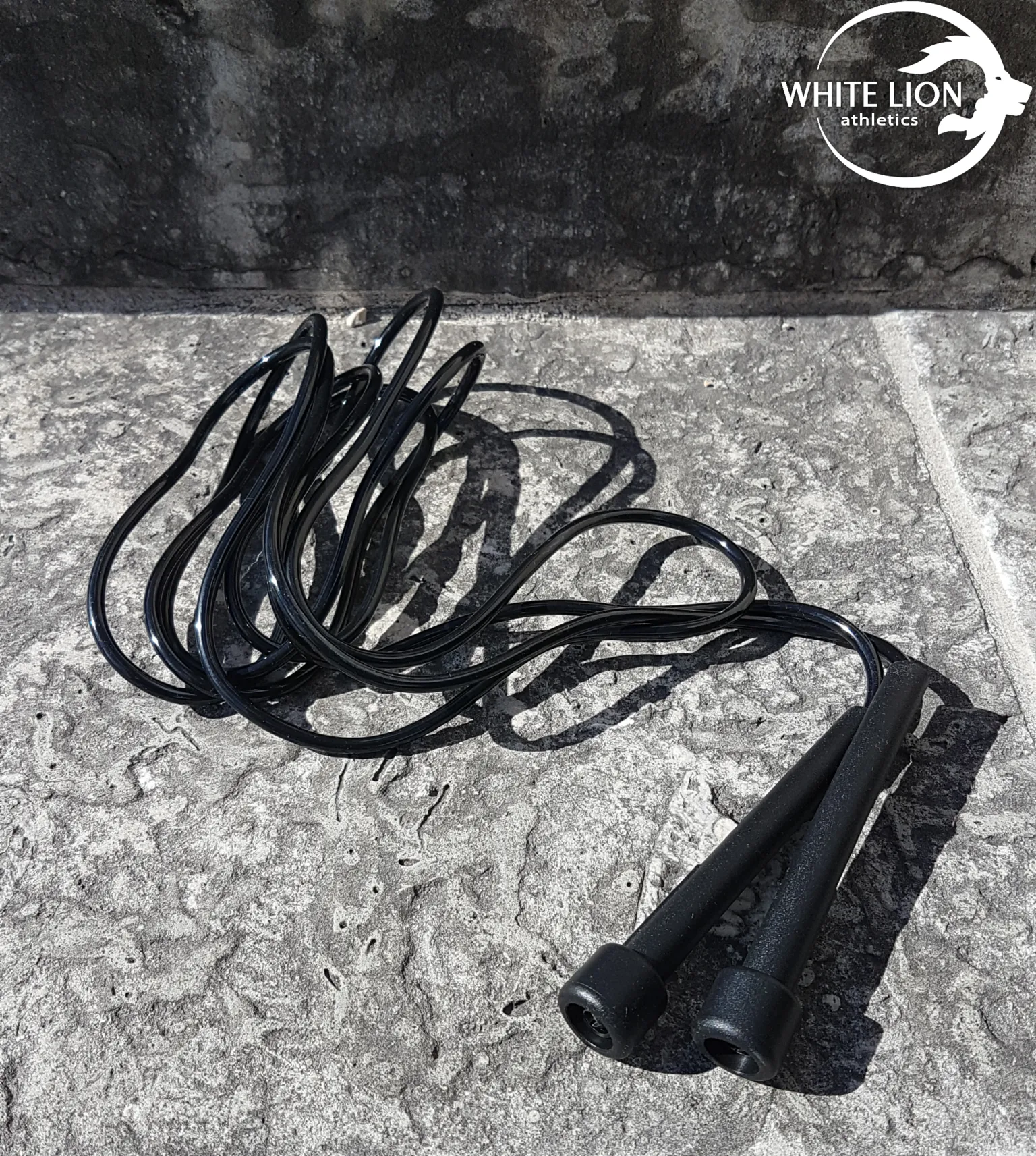 Licorice Rope| Skipping Rope | Adjustable PVC Jump Rope | Black