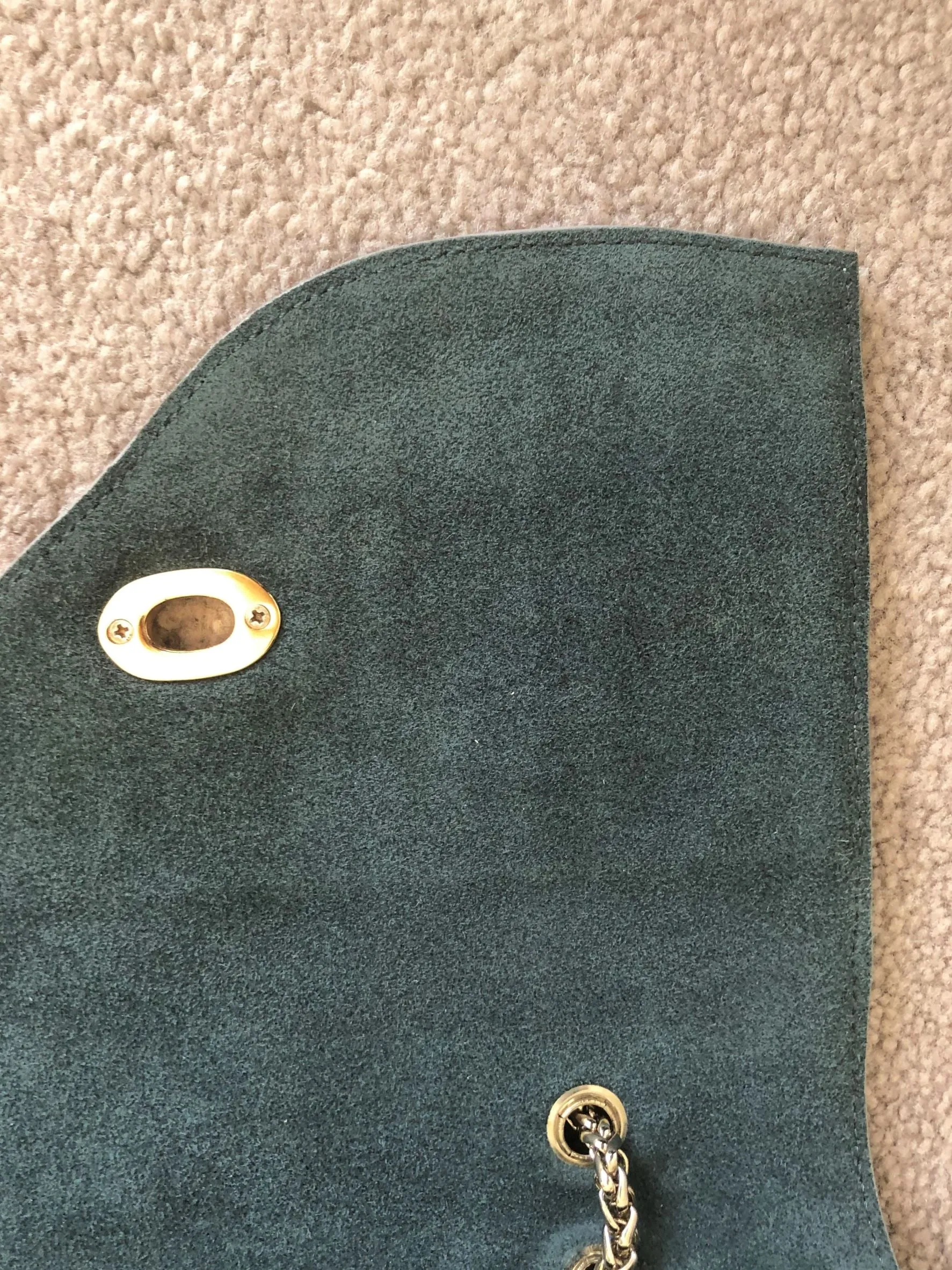 Lidia May Color Block Leather Cross Body Bag - RARE!