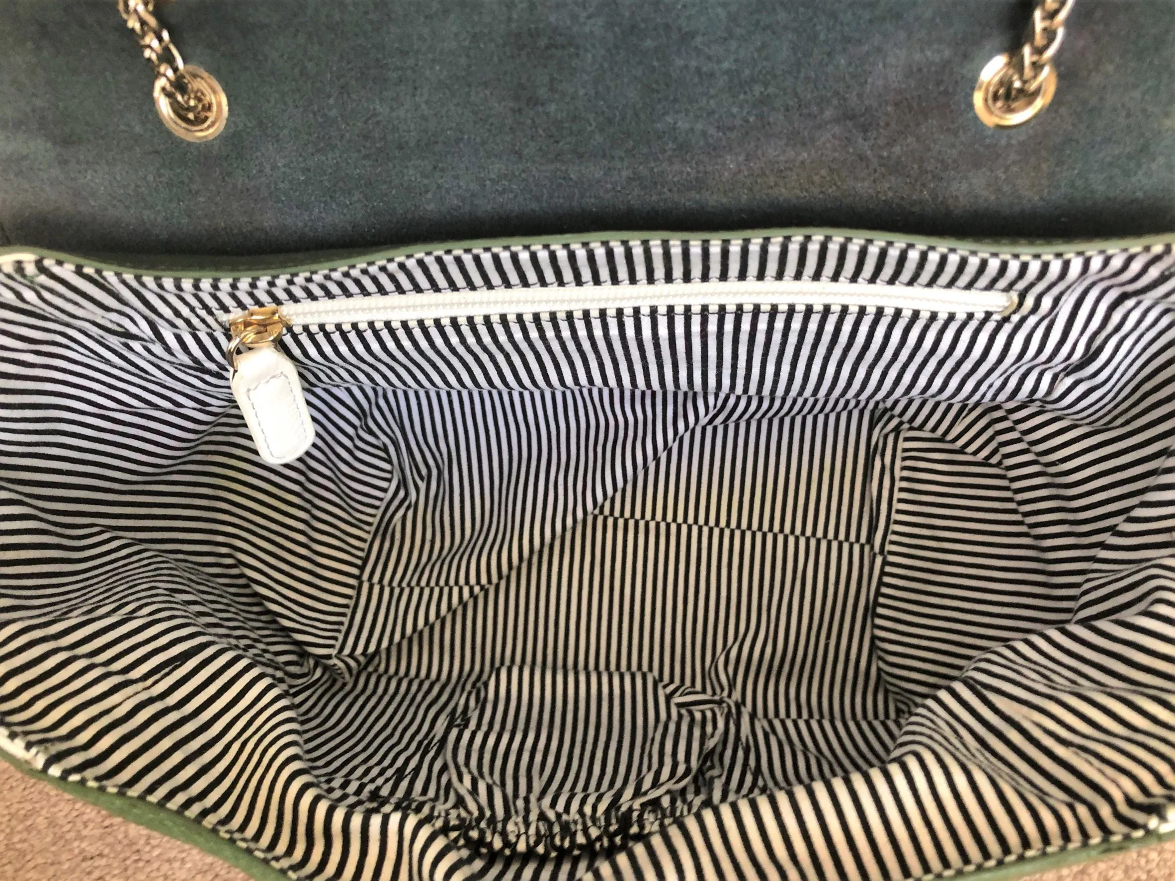 Lidia May Color Block Leather Cross Body Bag - RARE!