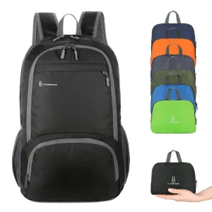 Lightweight Foldable Backpack Men Women Waterproof Packable Backpack Outdoor Travel Hiking Cycling Daypack Camping Shoulders Bag