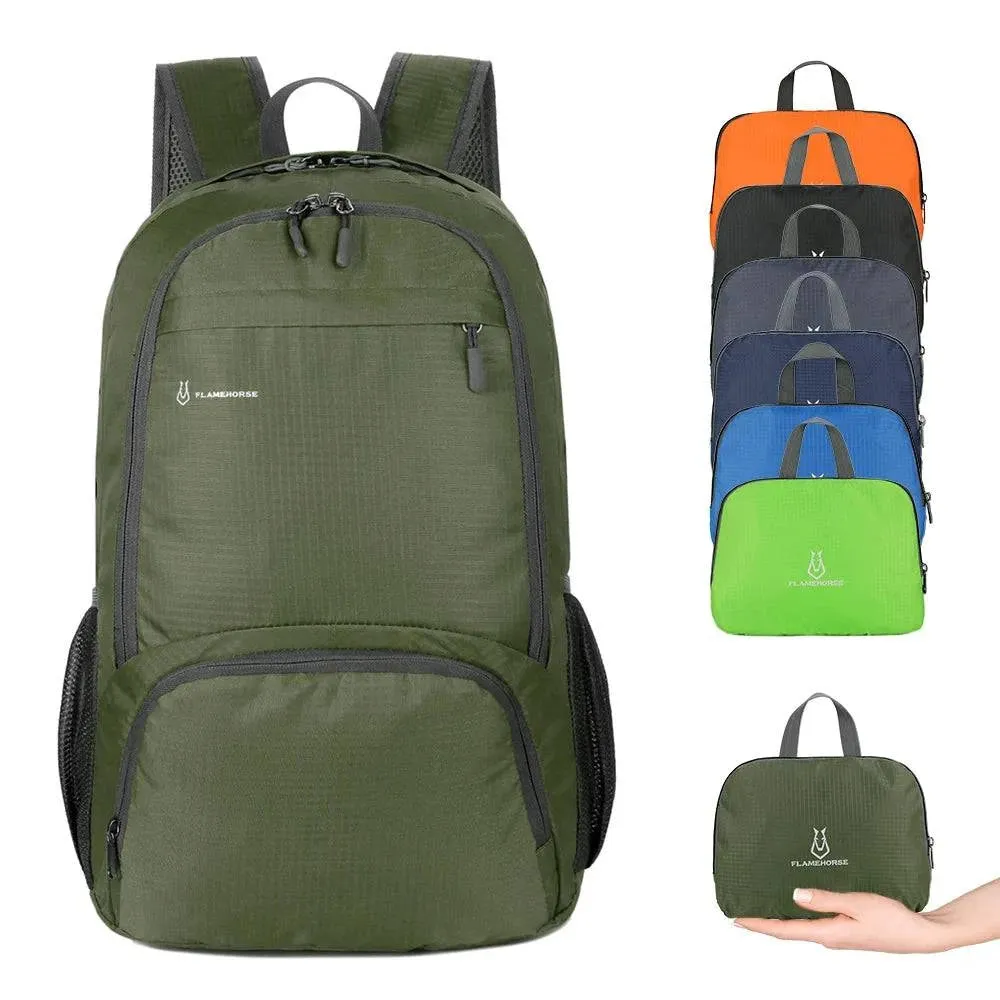 Lightweight Foldable Backpack Men Women Waterproof Packable Backpack Outdoor Travel Hiking Cycling Daypack Camping Shoulders Bag
