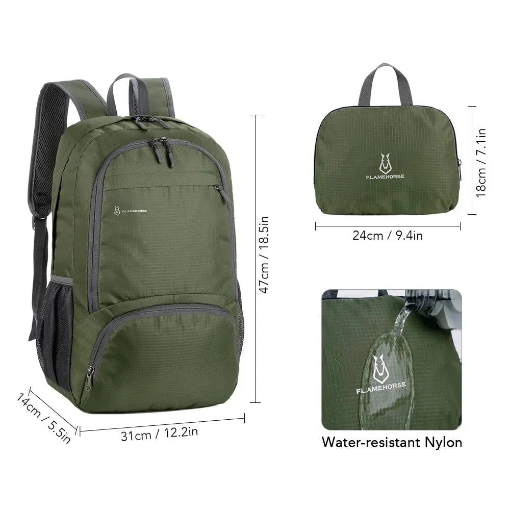 Lightweight Foldable Backpack Men Women Waterproof Packable Backpack Outdoor Travel Hiking Cycling Daypack Camping Shoulders Bag