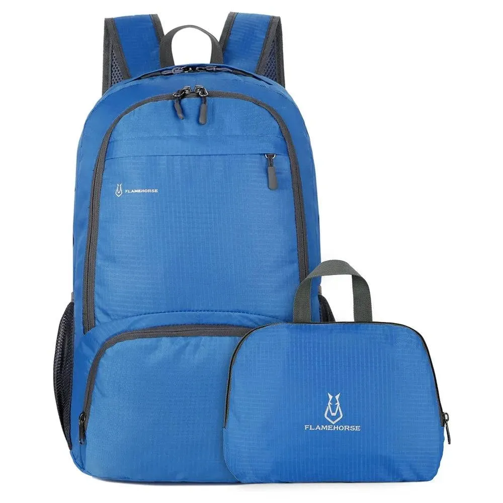 Lightweight Foldable Backpack Men Women Waterproof Packable Backpack Outdoor Travel Hiking Cycling Daypack Camping Shoulders Bag
