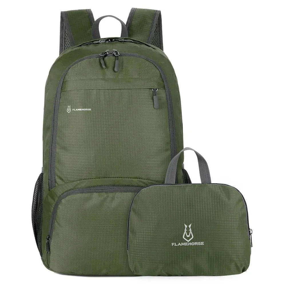 Lightweight Foldable Backpack Men Women Waterproof Packable Backpack Outdoor Travel Hiking Cycling Daypack Camping Shoulders Bag