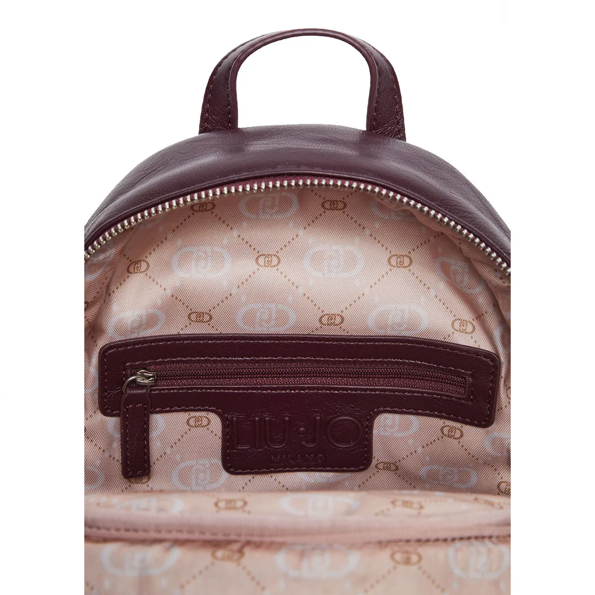 Liu Jo - Zainetto Glossy Matelassé Bordeaux - AF4135E0022 - BORDEAUX