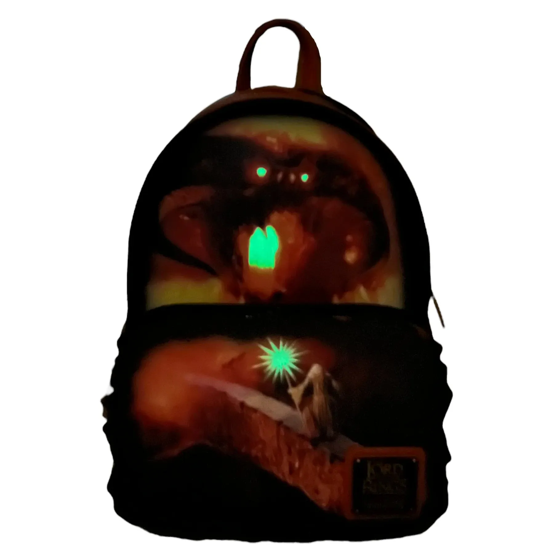Lord of the Rings Mini Backpack Mordor Balrog GITD Loungefly