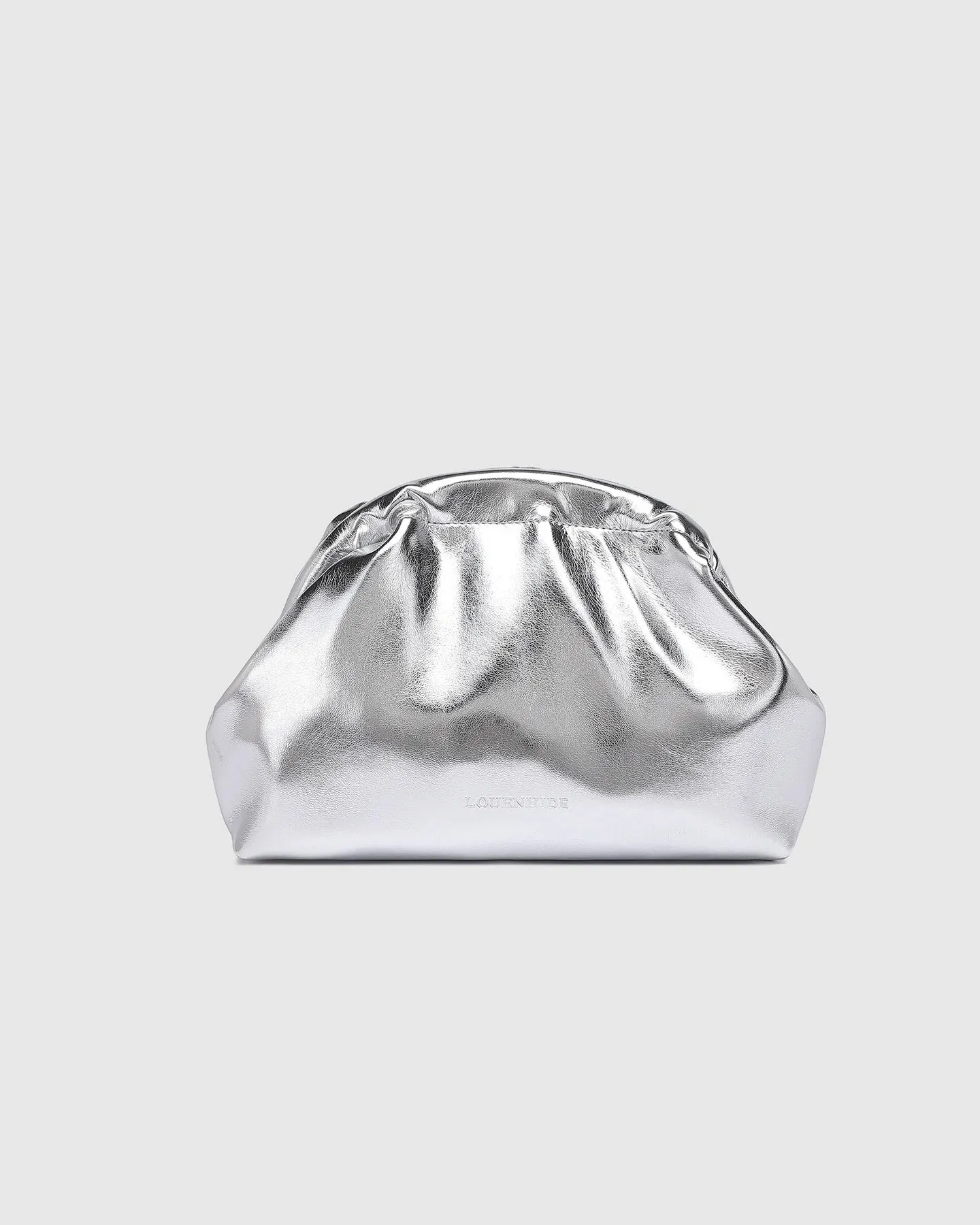 Lotus Clutch - Gold, Silver, Natural, Sage Green