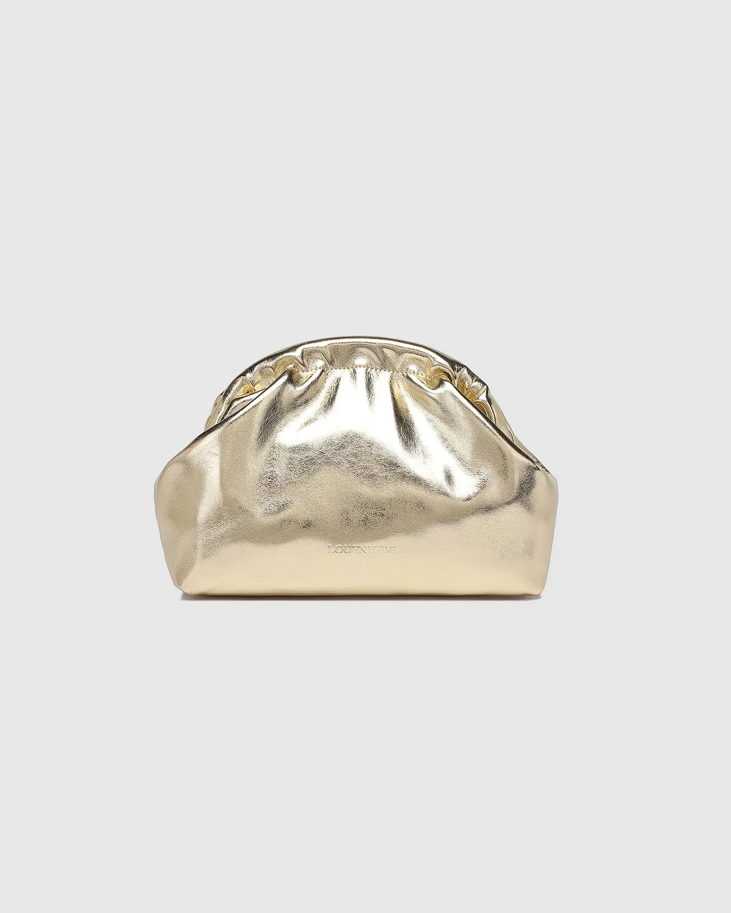 Lotus Clutch - Gold, Silver, Natural, Sage Green