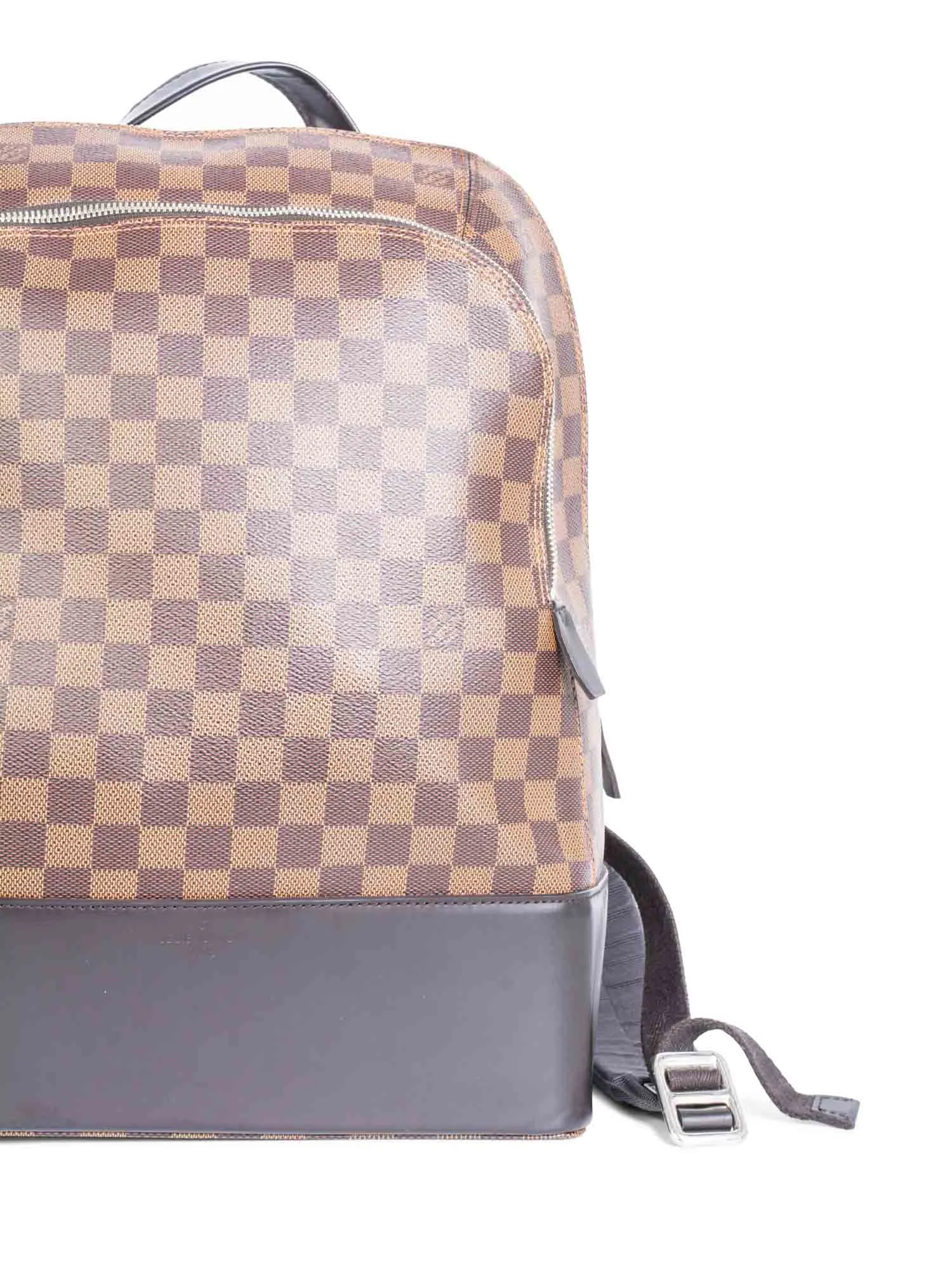 Louis Vuitton Damier Ebene Josh Backpack Brown Black