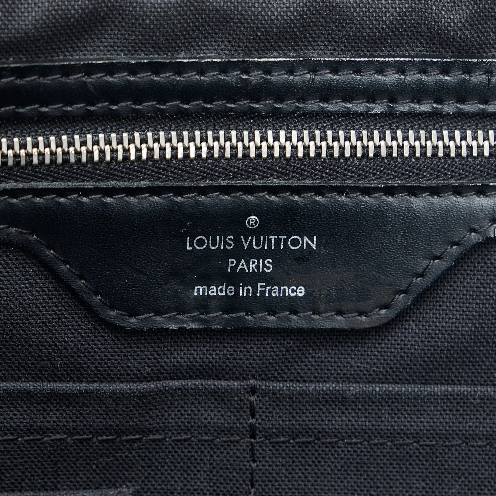LOUIS VUITTON Damier Graphite Poche-Documents Portfolio Clutch Bag
