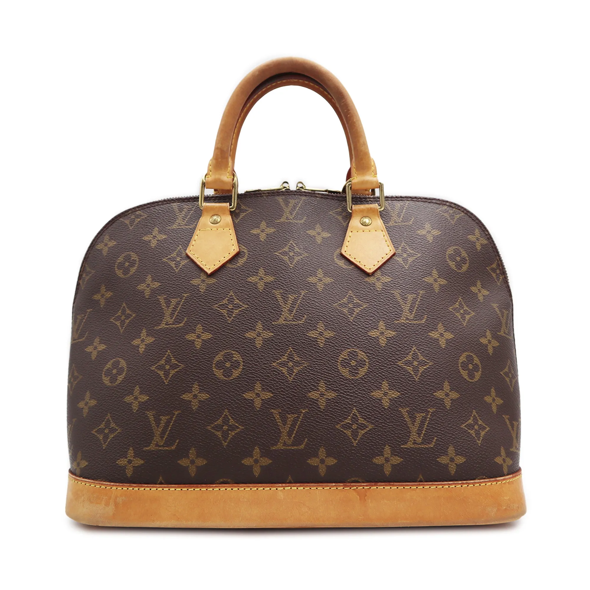 Louis Vuitton Monogram Canvas Alma PM Handbag TH0958