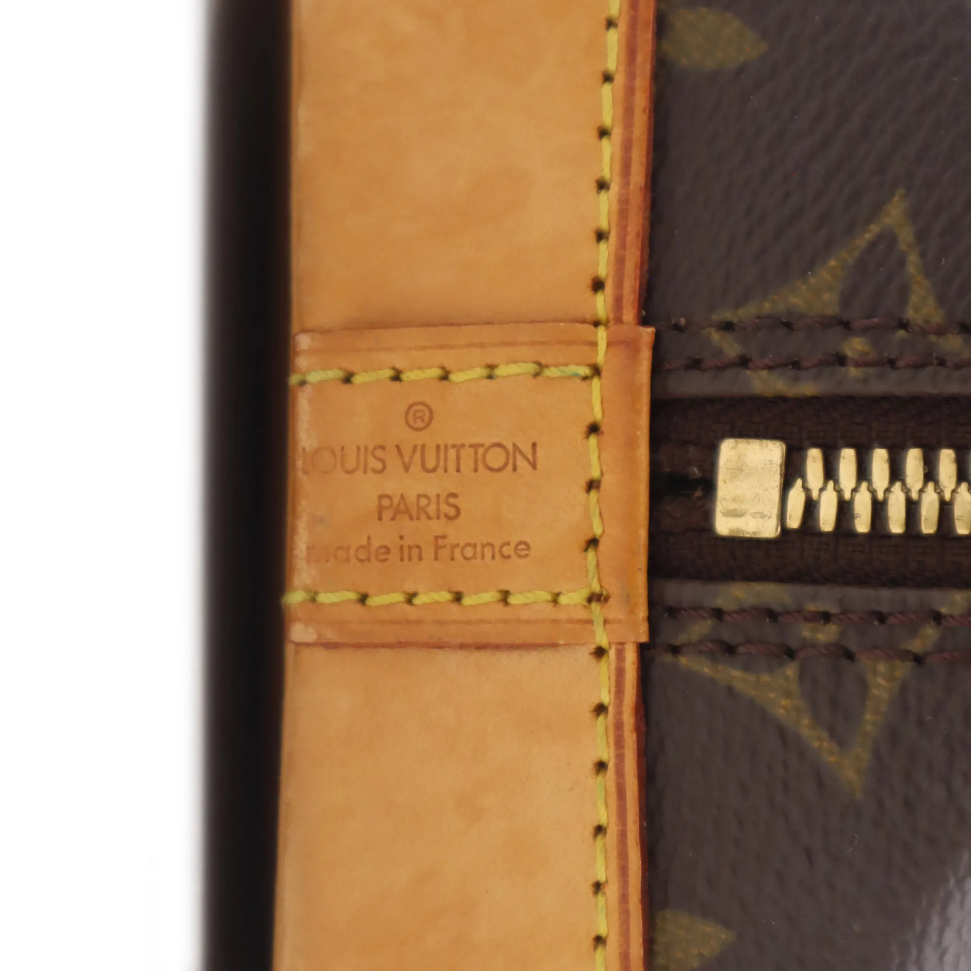 Louis Vuitton Monogram Canvas Alma PM Handbag TH0958