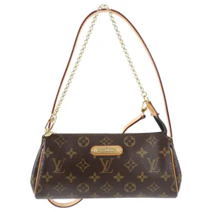 Louis Vuitton Monogram Eva Clutch Two-Way Pochette Bag