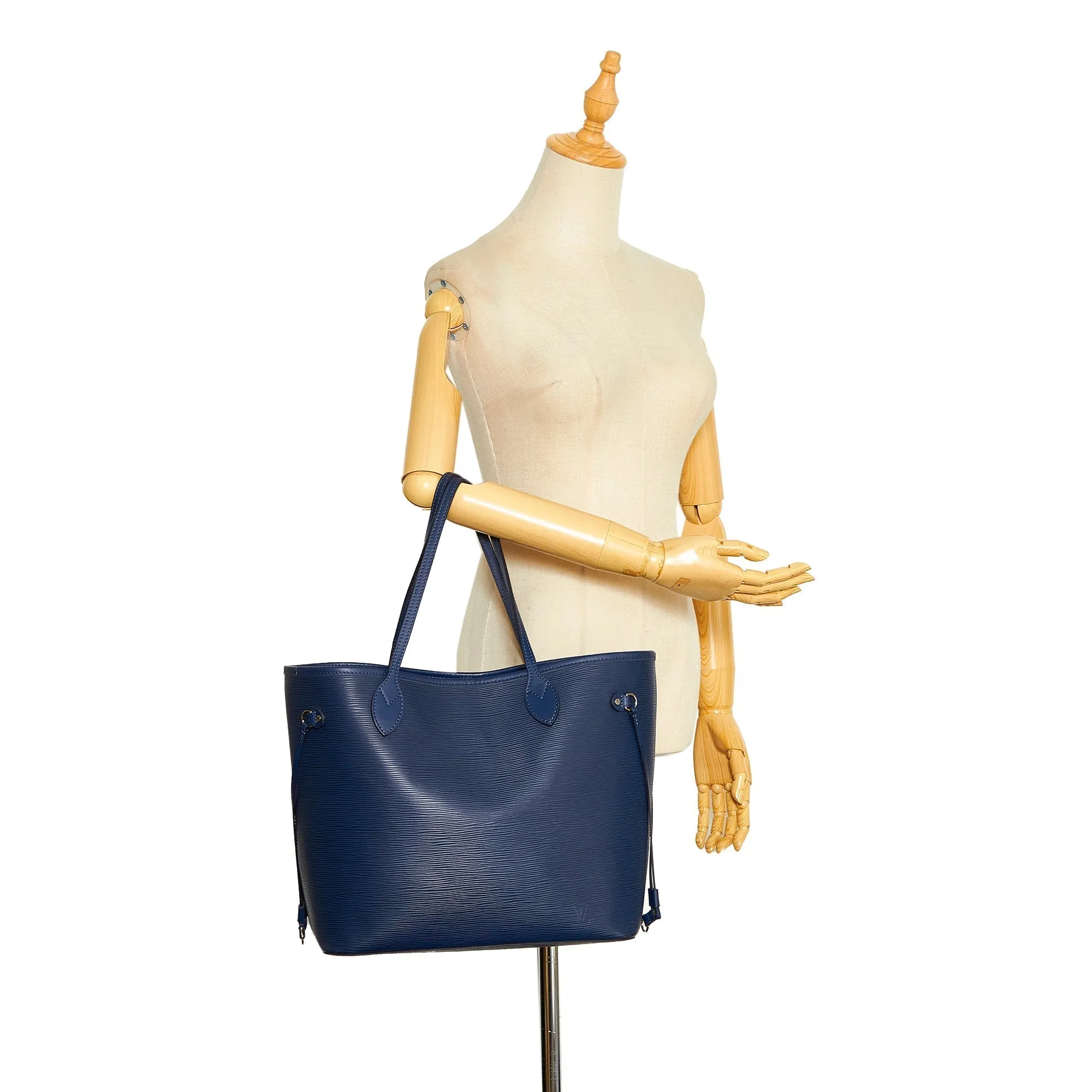 Louis Vuitton Neverfull MM Blue Epi