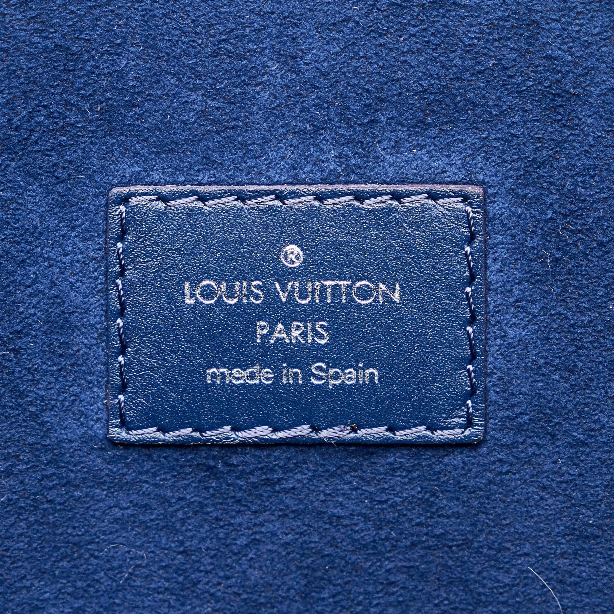Louis Vuitton Neverfull MM Blue Epi