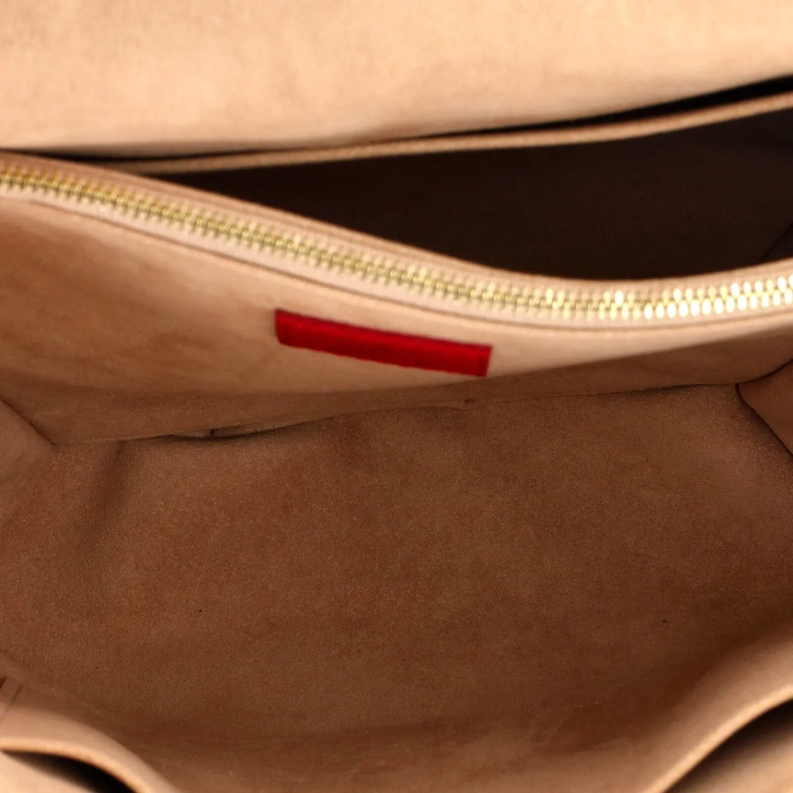 Louis Vuitton Volta Handbag Leather Red