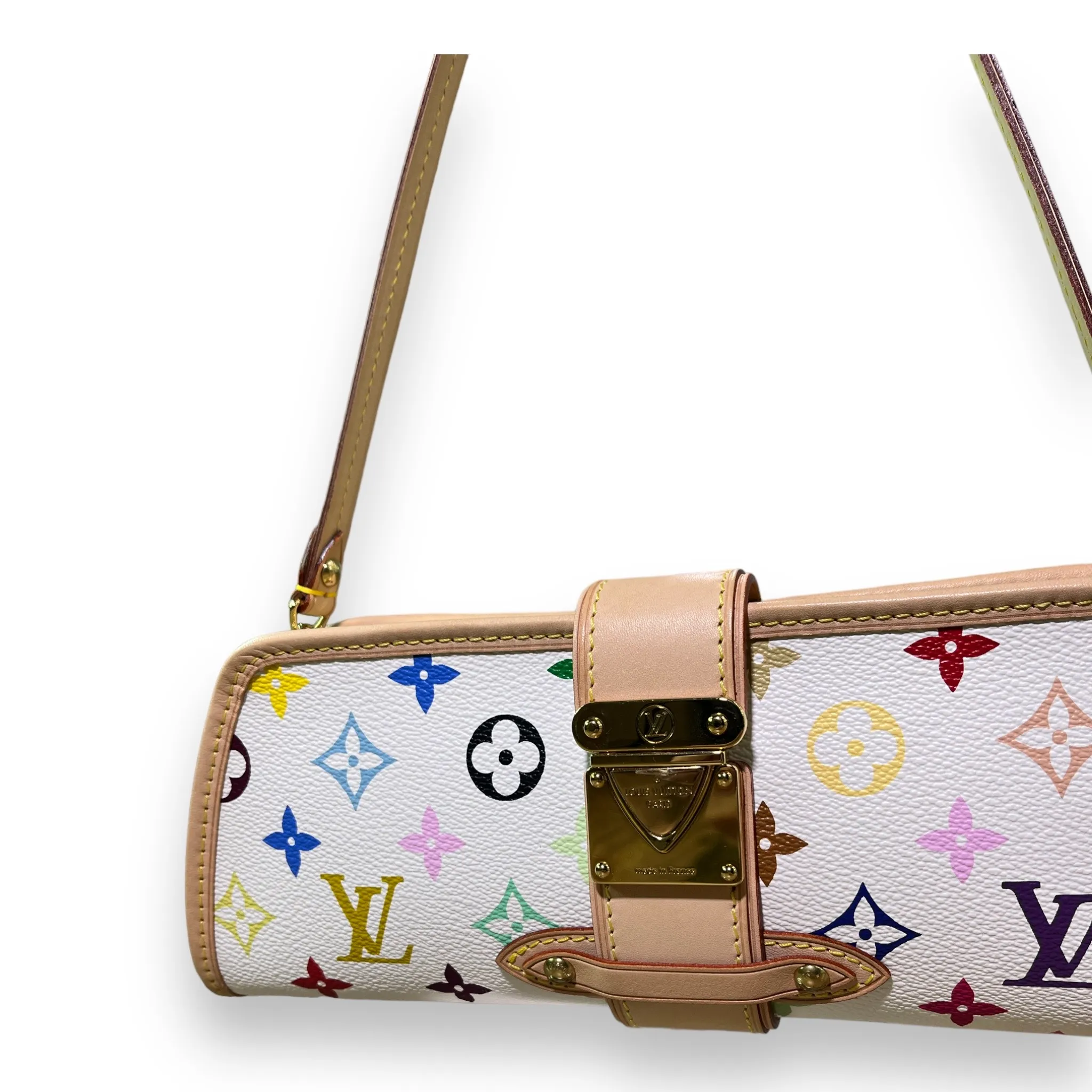Louis Vuitton x Takashi Murakami Multicolor Shirley