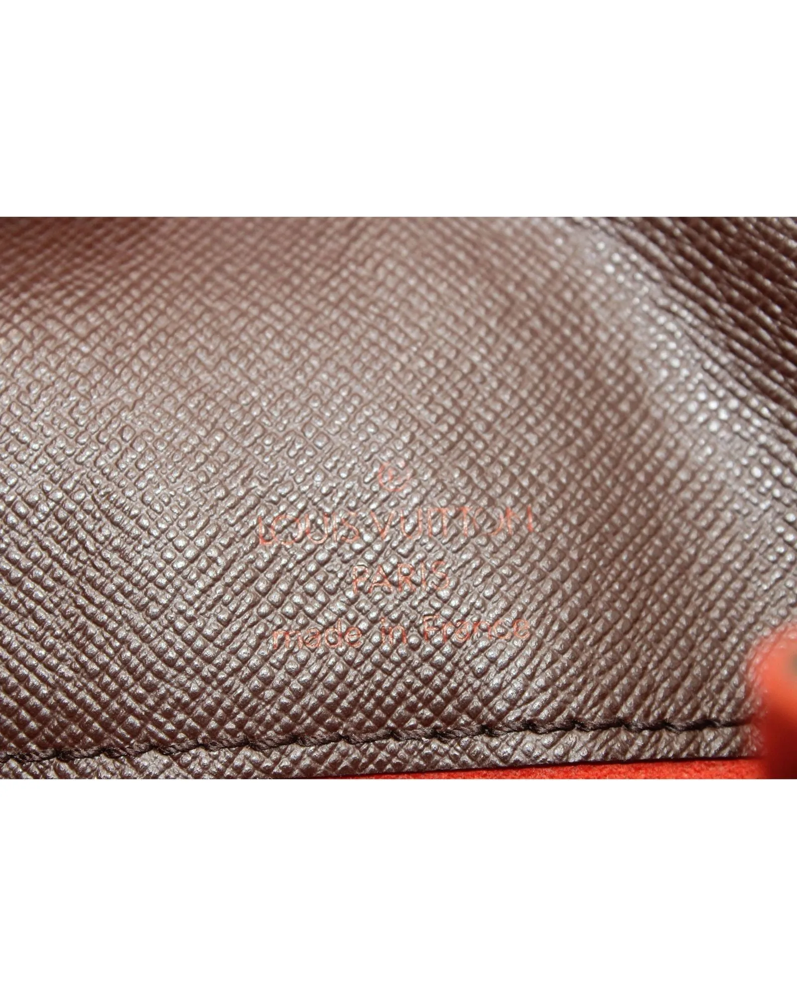 Louis Vuittton Damier Ebene Pimlico Crossbody Bag in Brown Coated Canvas