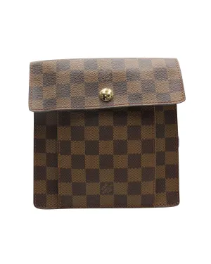 Louis Vuittton Damier Ebene Pimlico Crossbody Bag in Brown Coated Canvas
