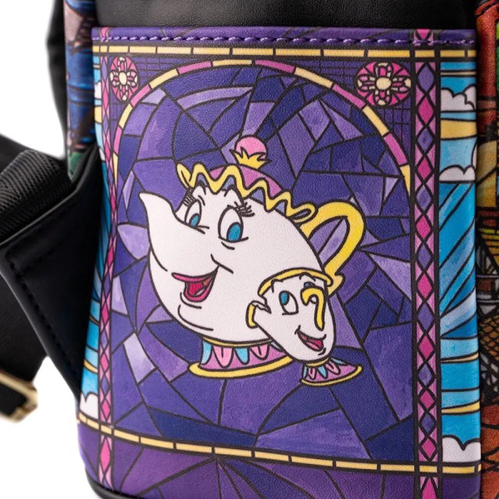 Loungefly Disney Beauty and the Beast Belle Castle Mini Backpack