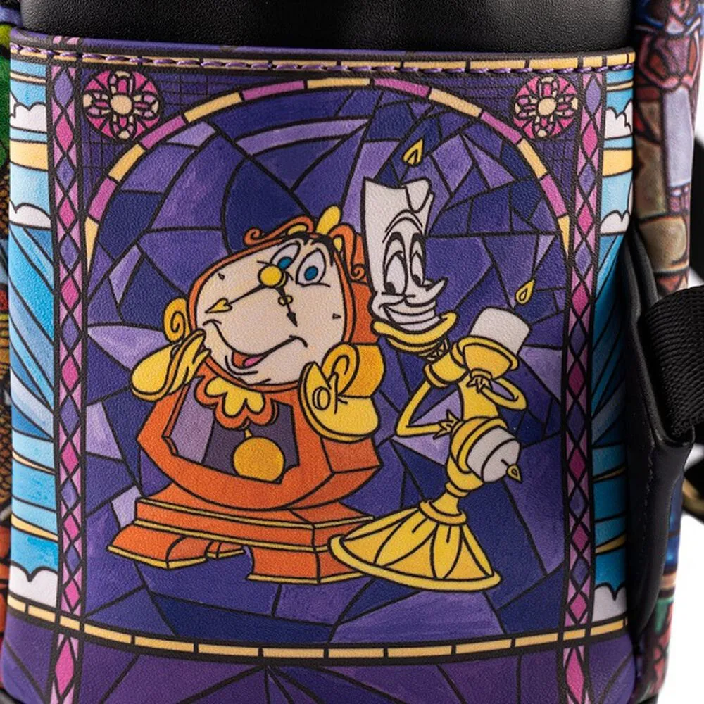 Loungefly Disney Beauty and the Beast Belle Castle Mini Backpack