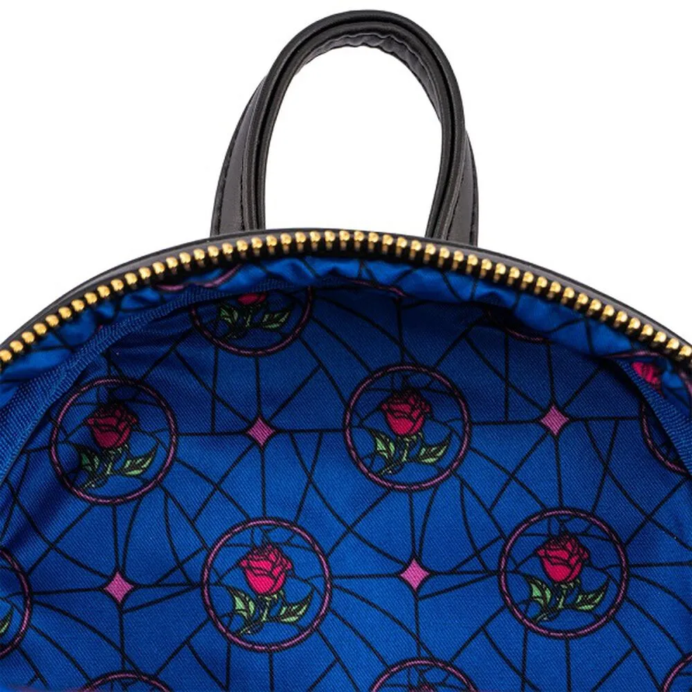 Loungefly Disney Beauty and the Beast Belle Castle Mini Backpack