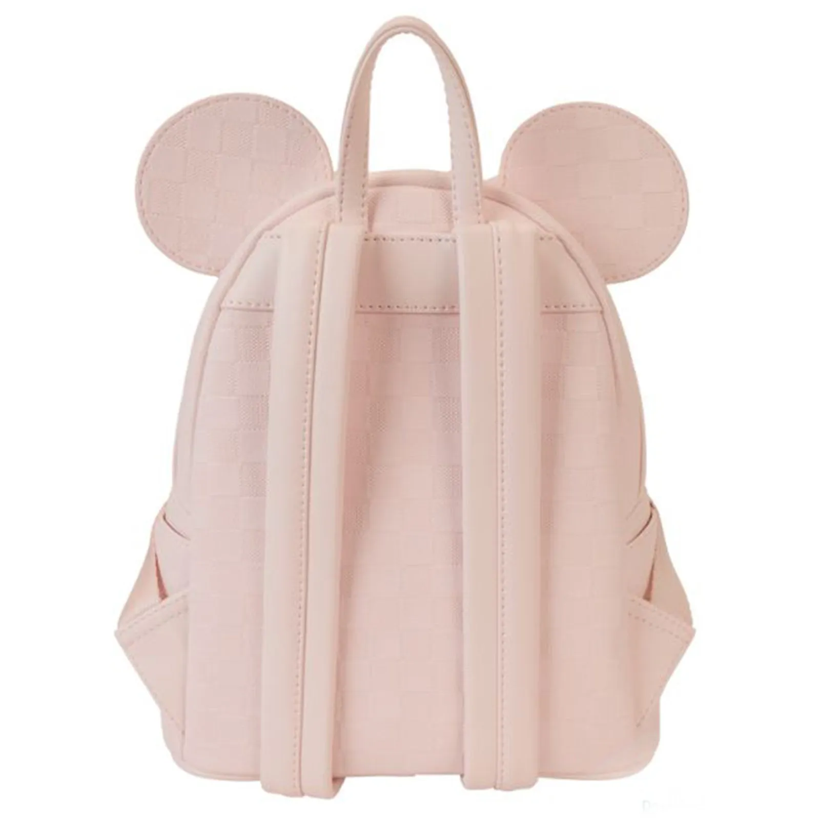 Loungefly Disney Minnie Mouse Checkered Texture Mini Backpack