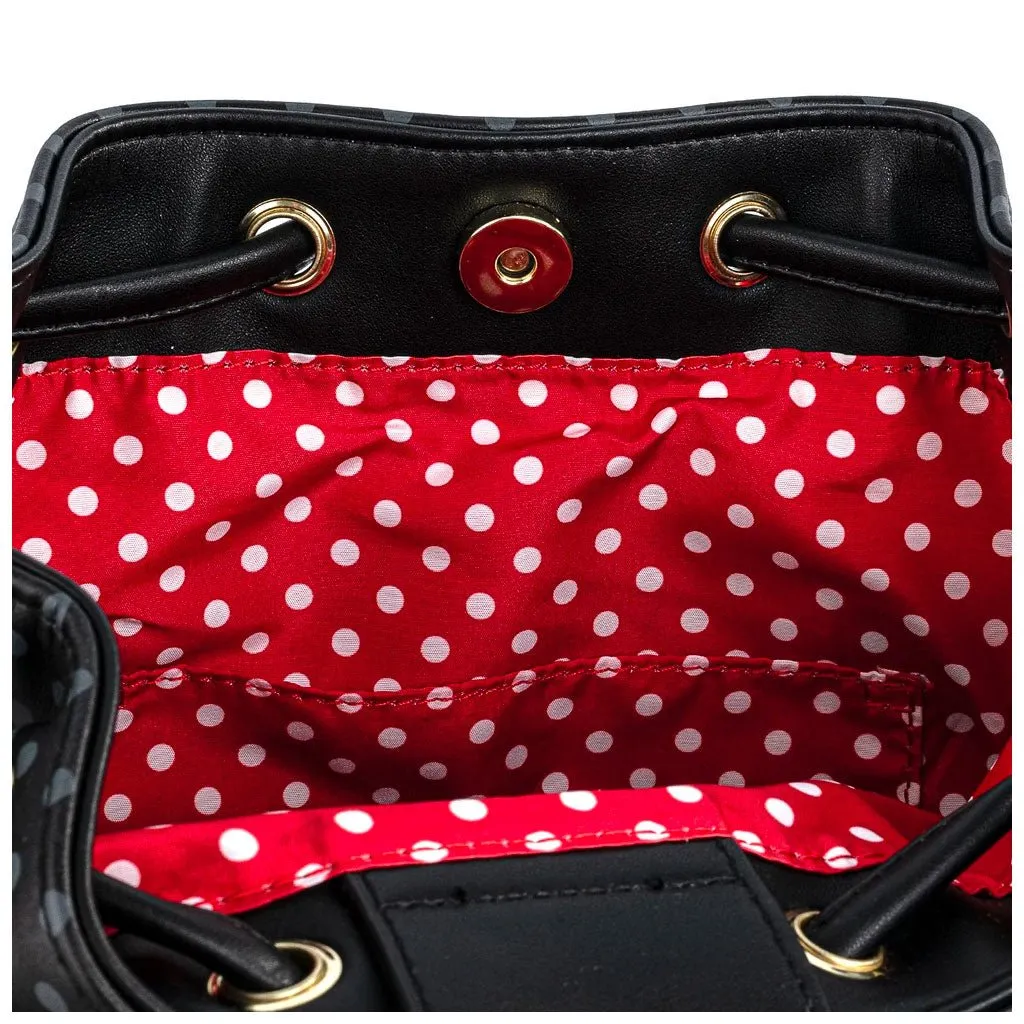 Loungefly x Disney Minnie Mouse Bow Bucket Bag