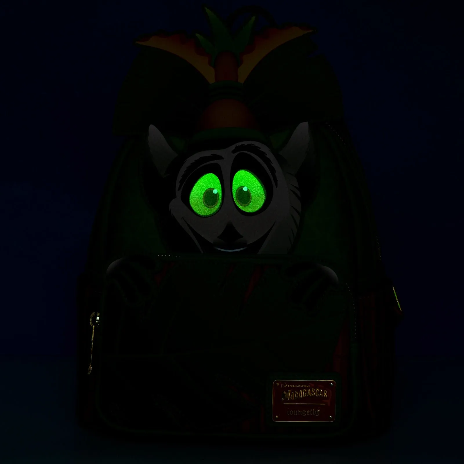 Loungefly x DreamWorks Madagascar King Julien Cosplay Mini Backpack