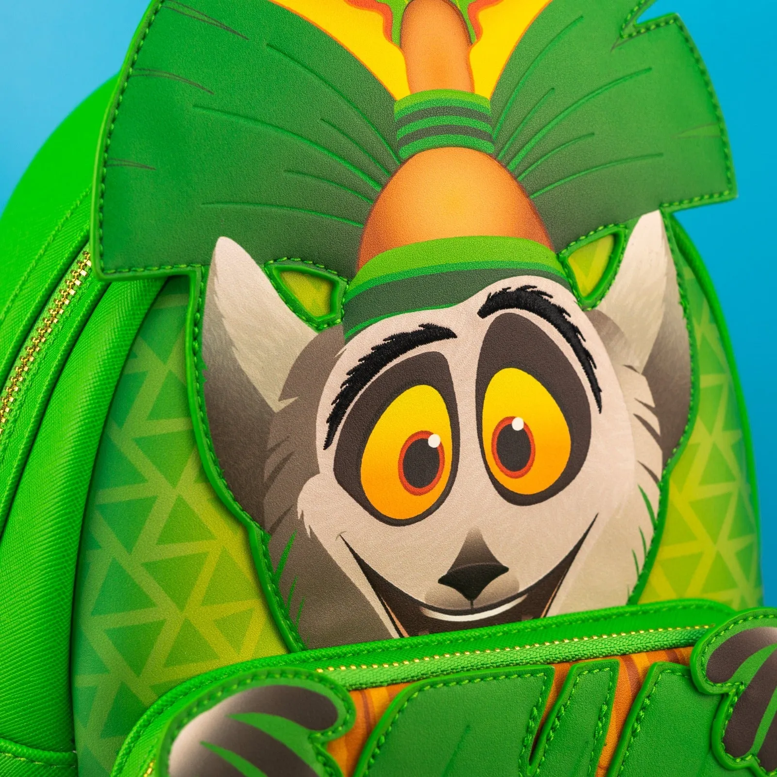 Loungefly x DreamWorks Madagascar King Julien Cosplay Mini Backpack