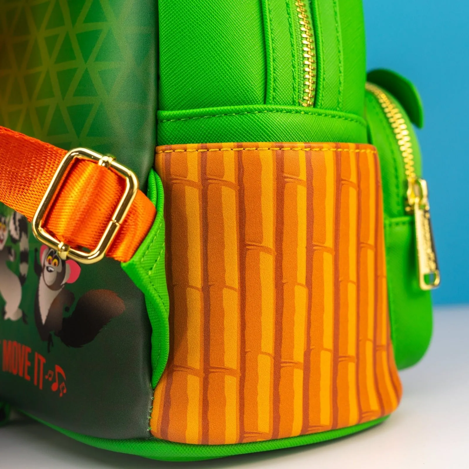 Loungefly x DreamWorks Madagascar King Julien Cosplay Mini Backpack
