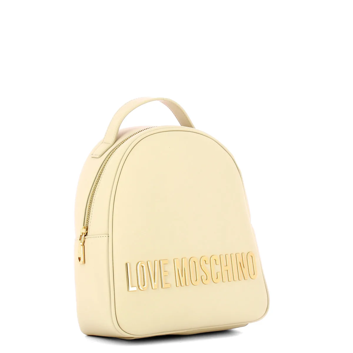 Love Moschino - Zaino Eco-Friendly con logo Avorio - JC4197PP1I - GRS/AVORIO