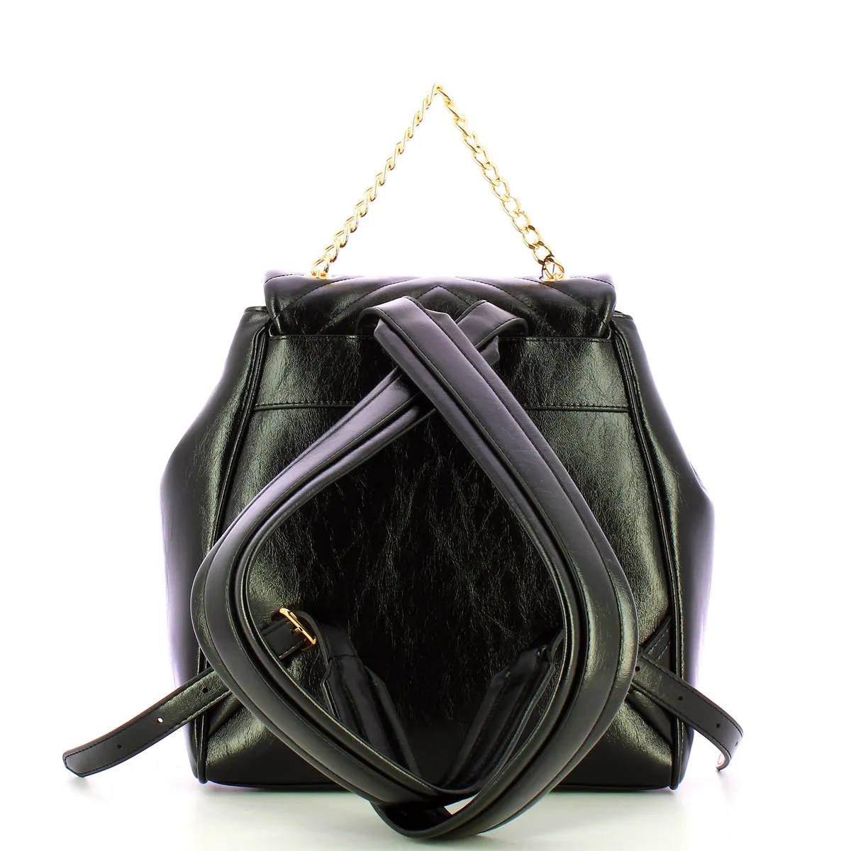Love Moschino - Zaino Quilted Obliquo Nero - JC4325PP0L - NERO