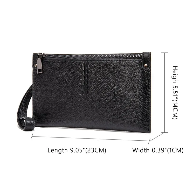 LuxeVeloire Strasse Zip Wallet