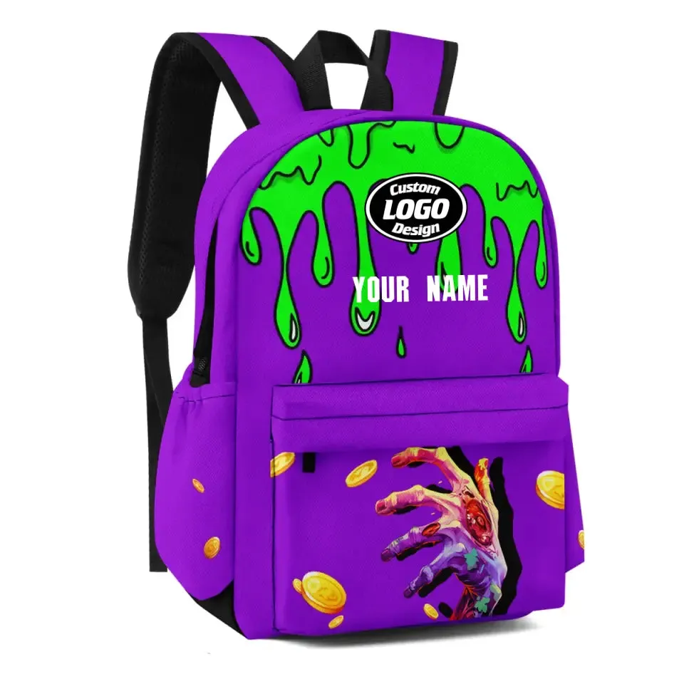 Luxury Gifts,Personalized Back to School Backpack, Custom   Gothic Schoolbag, Oxford Material Backpack