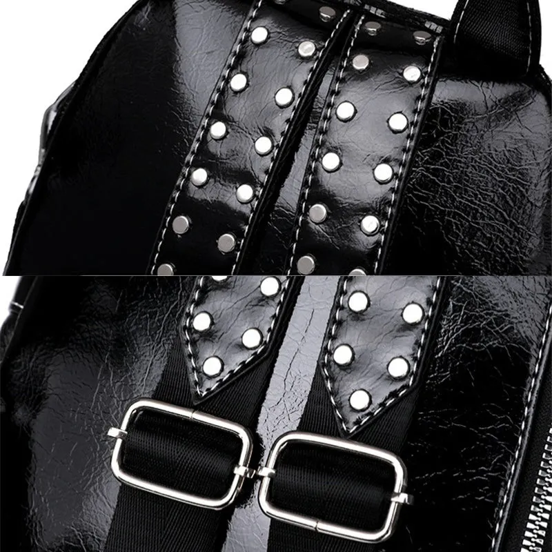 Luxury Leather Backpack for Women, Multi-Function & Large Capacity Bag