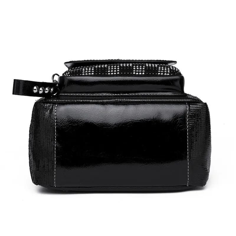 Luxury Leather Backpack for Women, Multi-Function & Large Capacity Bag