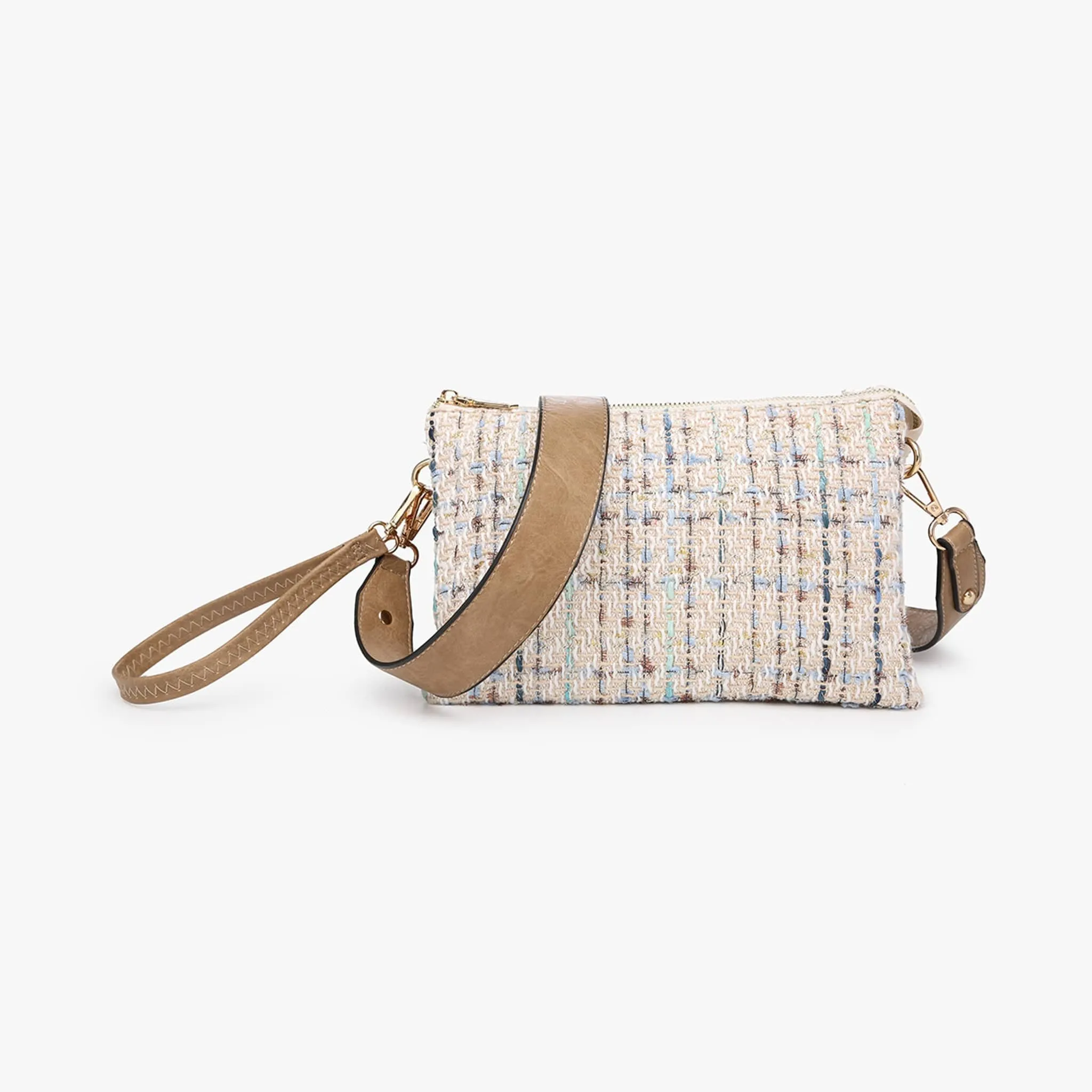 M2056TWD Izzy Tweed Crossbody with Guitar Strap
