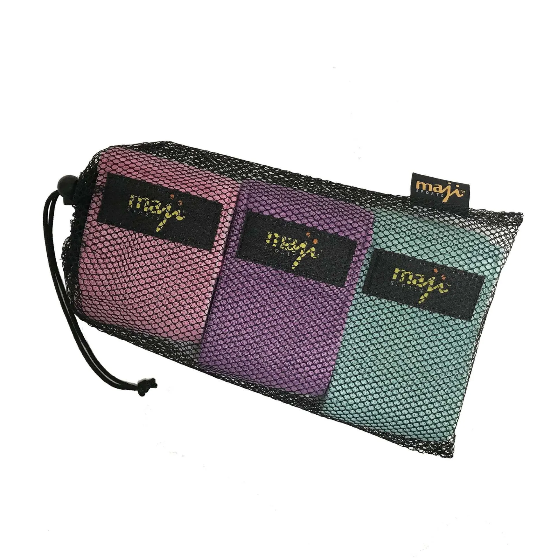 Maji Sports Pack of Three Booty Bands - 3 Sizes 3 Weights