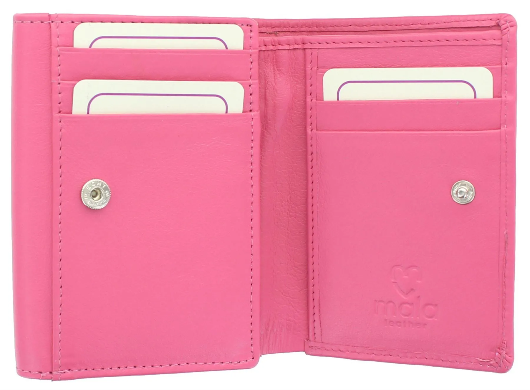 Mala Leather Lucy Collection Small Leather Purse RFID 3512_30
