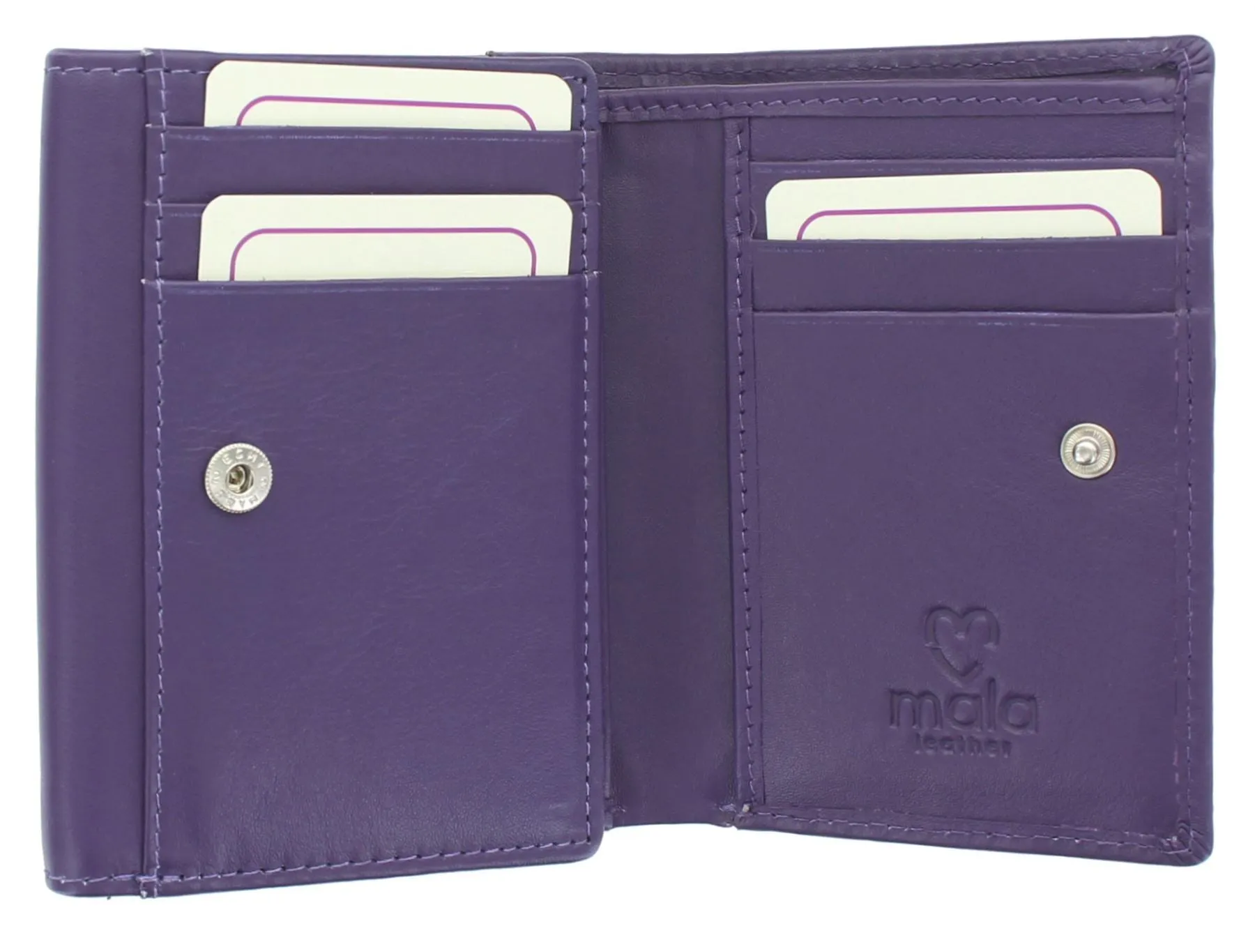 Mala Leather Lucy Collection Small Leather Purse RFID 3512_30