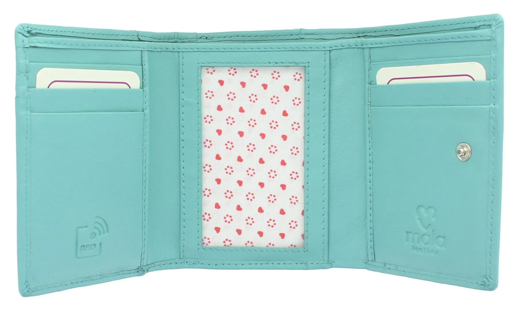 Mala Leather Lucy Collection Small Leather Purse RFID 3512_30