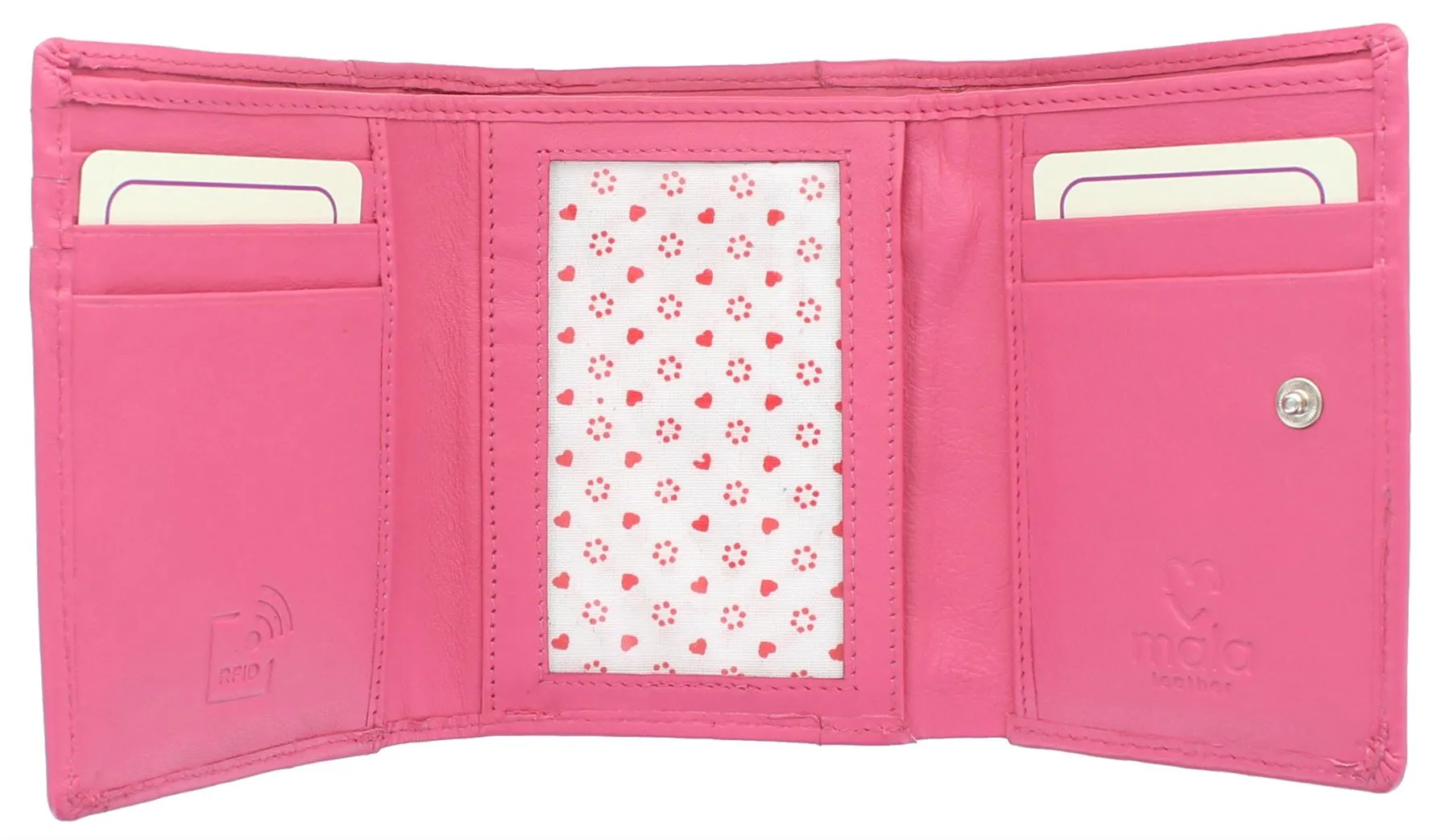 Mala Leather Lucy Collection Small Leather Purse RFID 3512_30